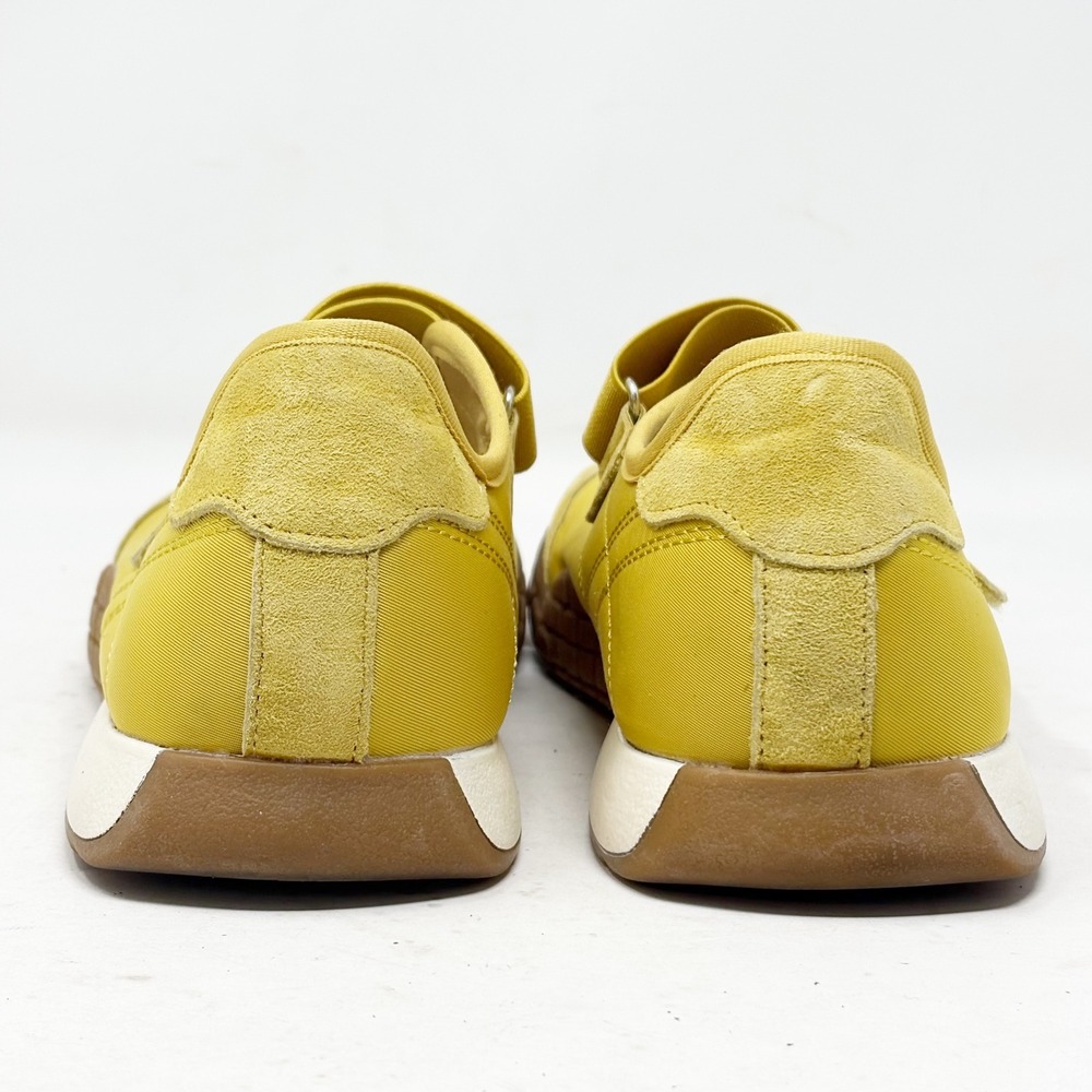 Project Cloud Yellow Suede Mary Jane Sneakers Womens 8.5 Memory Foam Gum Sole - Picture 4 of 14